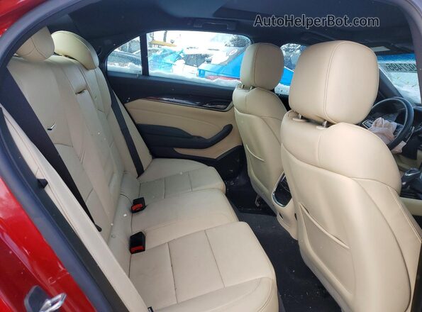 1G6AX5SS0K0114677 2019 CADILLAC CTS Red 