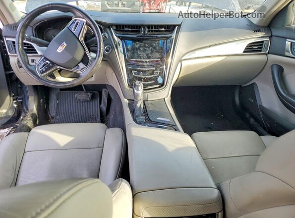 1G6AX5SX1J0159511 2018 CADILLAC CTS Blue Вид панелі приладів