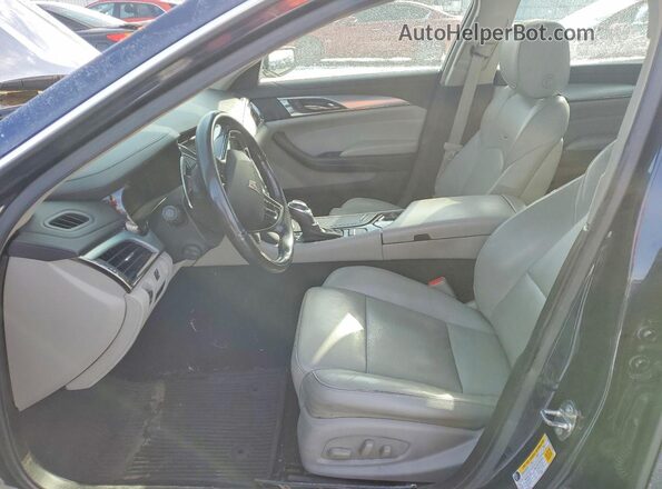 1G6AX5SX1J0159511 2018 CADILLAC CTS Blue Вид салону спереду