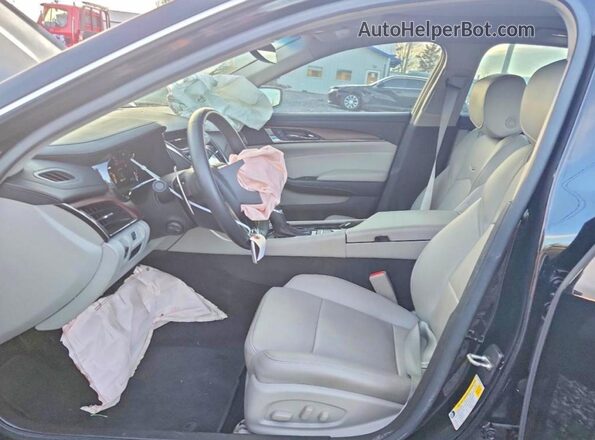 1G6AX5SX2G0122427 2016 CADILLAC CTS Black Front interior view