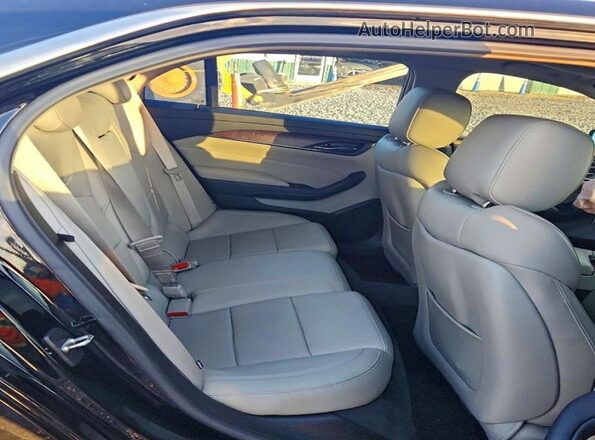 1G6AX5SX2G0122427 2016 CADILLAC CTS Black Rear seats view
