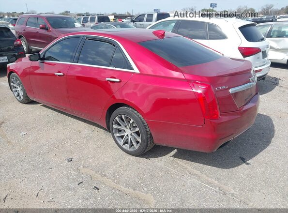 1G6AX5SX6G0118221 2016 CADILLAC CTS Red Trasero izquierdo