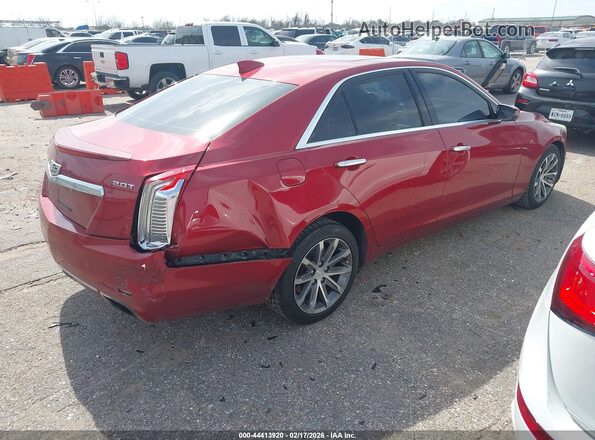 1G6AX5SX6G0118221 2016 CADILLAC CTS Red Trasero derecho