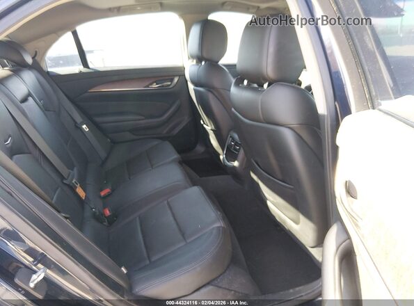 1G6AX5SX6H0122903 2017 CADILLAC CTS Blue VIN კოდის სტიკერის ხედი