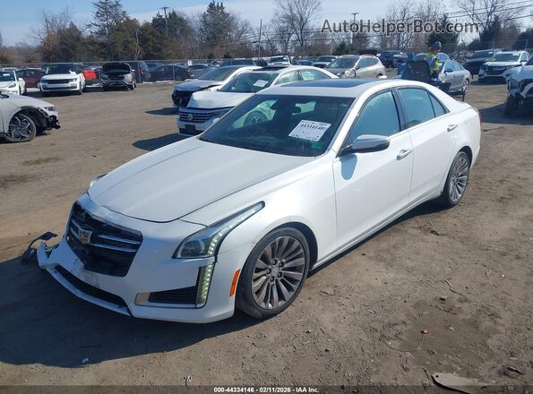 1G6AX5SX6H0168618 2017 CADILLAC CTS Белый Передняя левая четверть