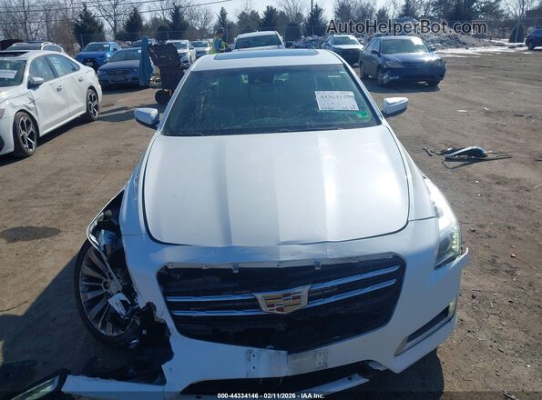 1G6AX5SX6H0168618 2017 CADILLAC CTS Белый Вид задней части салона