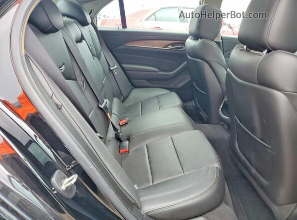 1G6AX5SX7K0141788 2019 CADILLAC CTS Черный Вид задних сидений