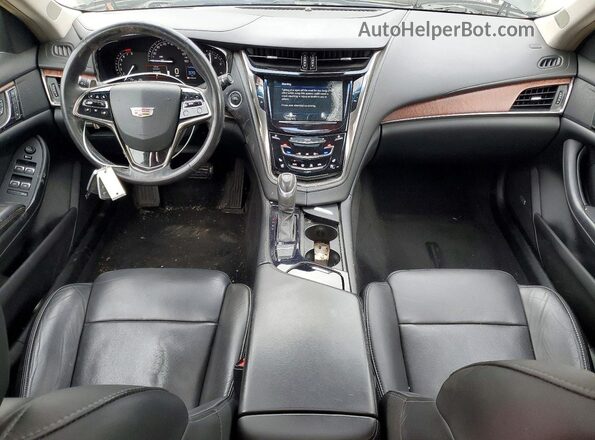 1G6AX5SX7K0141788 2019 CADILLAC CTS Черный Вид панели приборов