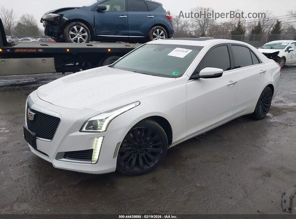 1G6AX5SXXJ0130542 2018 CADILLAC CTS White Przód lewy