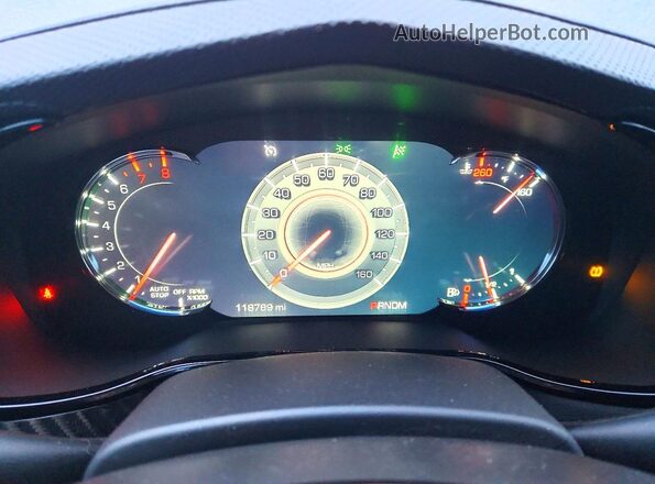 1G6AY5SS5H0133408 2017 CADILLAC CTS Gray Widok zestawu wskaźników