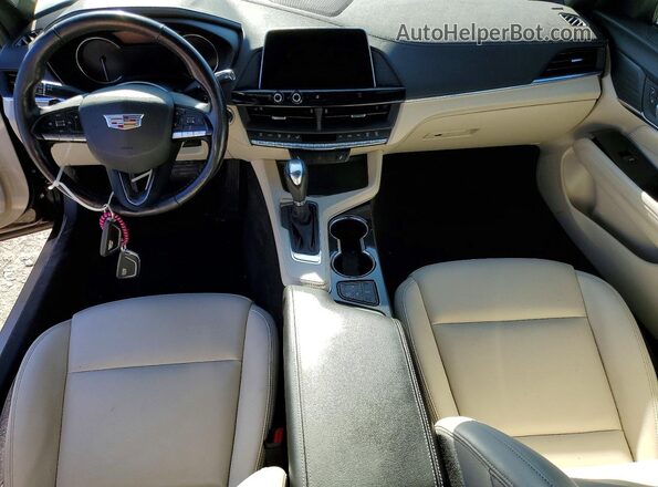 1G6DA5RK4L0155335 2020 CADILLAC CT4 Purple Widok deski rozdzielczej