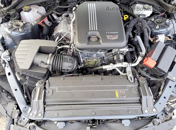 1G6DB5RK4S0120242 2025 CADILLAC CT4 Charcoal Սալոնի հետևի տեսք