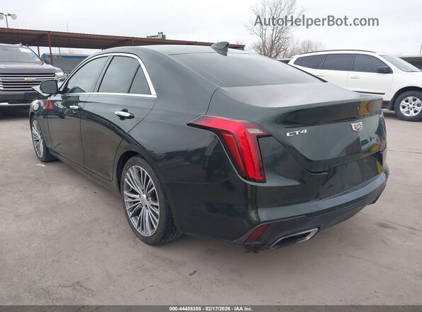 1G6DB5RL5L0144298 2020 CADILLAC CT4 Green უკანა მარცხენა
