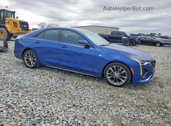 1G6DC5RK2M0112236 2021 CADILLAC CT4 Blue წინა მარჯვენა
