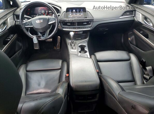 1G6DC5RK2M0112236 2021 CADILLAC CT4 Blue წინა პანელის ხედი