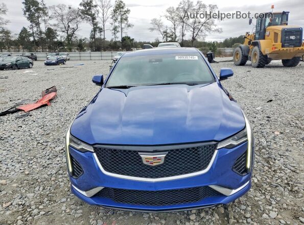 1G6DC5RK2M0112236 2021 CADILLAC CT4 Blue წინა ხედი