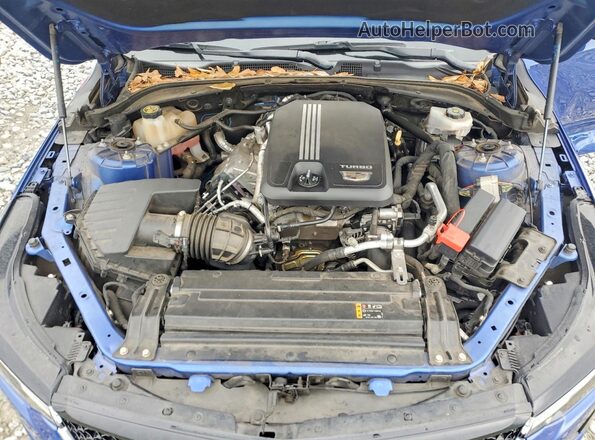 1G6DC5RK2M0112236 2021 CADILLAC CT4 Blue უკანა სალონის ხედი