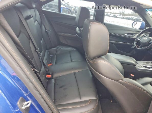 1G6DC5RK2M0112236 2021 CADILLAC CT4 Blue უკანა სავარძლების ხედი
