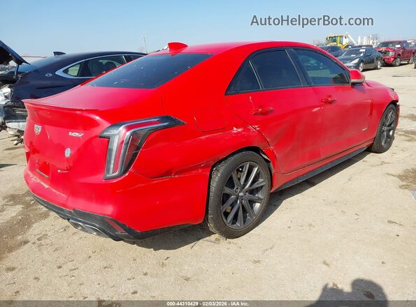 1G6DD5RL5L0147471 2020 CADILLAC CT4 Red 