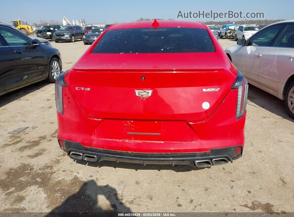 1G6DD5RL5L0147471 2020 CADILLAC CT4 Red 