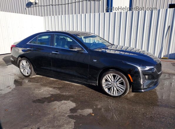 1G6DF5RK6R0116627 2024 CADILLAC CT4 Black Przód prawy
