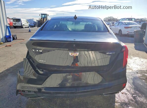 1G6DF5RK6R0116627 2024 CADILLAC CT4 Black Widok z tyłu