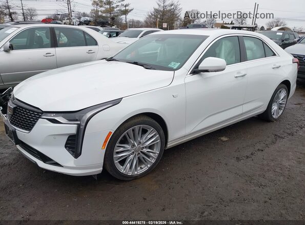 1G6DF5RK8N0106613 2022 CADILLAC CT4 White Front left