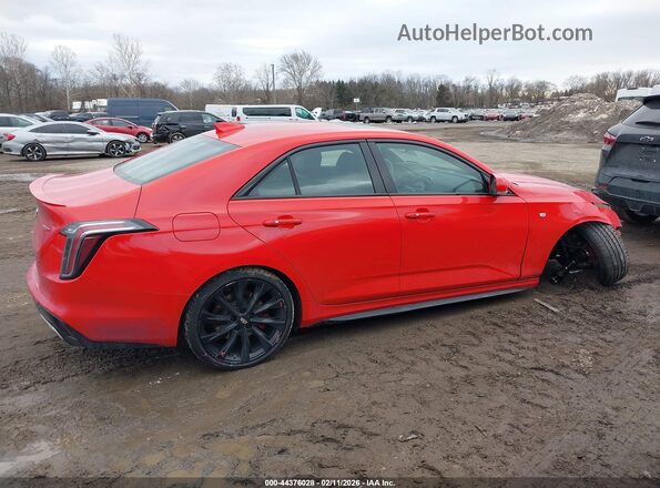 1G6DG5RK6M0144093 2021 CADILLAC CT4 Red 360 interior view