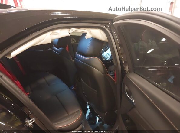 1G6DH5RL0T0101700 2026 CADILLAC CT4 Black Vista de la etiqueta del VIN