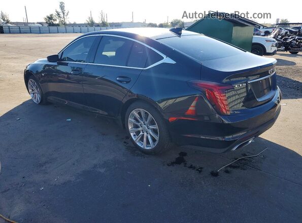 1G6DM5RK6M0130817 2021 CADILLAC CT5 Blue Հետևի ձախ