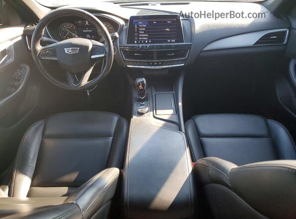 1G6DM5RK6M0130817 2021 CADILLAC CT5 Blue Առջևի վահանակի տեսք