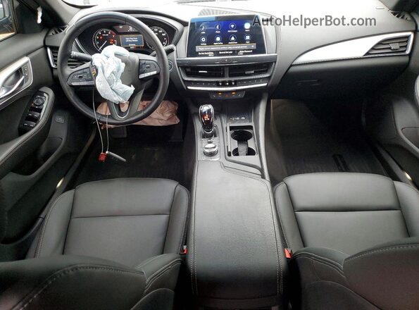1G6DM5RK8R0109345 2024 CADILLAC CT5 Black Dashboard view