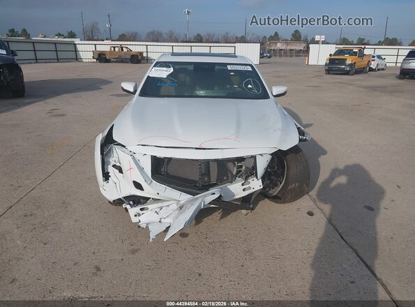 1G6DN5RK6S0110352 2025 CADILLAC CT5 White Widok zestawu wskaźników
