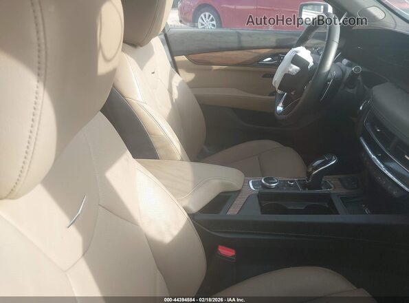 1G6DN5RK6S0110352 2025 CADILLAC CT5 White Widok wnętrza z przodu