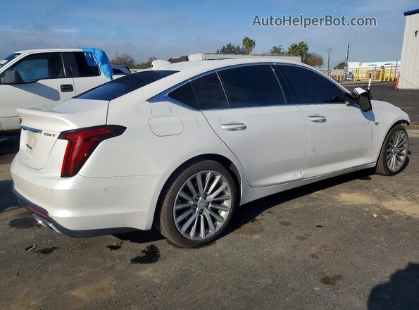 1G6DN5RW0M0126004 2021 CADILLAC CT5 White Trasero derecho