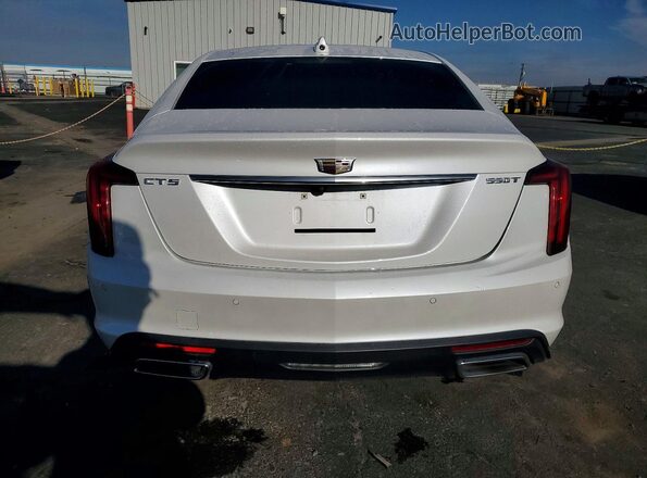 1G6DN5RW0M0126004 2021 CADILLAC CT5 White Vista trasera