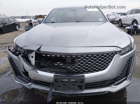 1G6DS5RK3P0139744 2023 CADILLAC CT5 Silver Սարքավորումների վահանակի տեսք