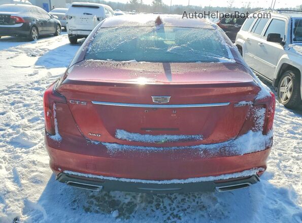1G6DS5RK8S0104741 2025 CADILLAC CT5 Red Widok z tyłu