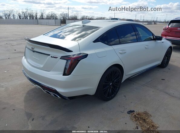 1G6DV5RW0S0108857 2025 CADILLAC CT5 White Trasero derecho