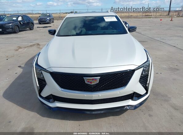 1G6DV5RW0S0108857 2025 CADILLAC CT5 White Vista frontal