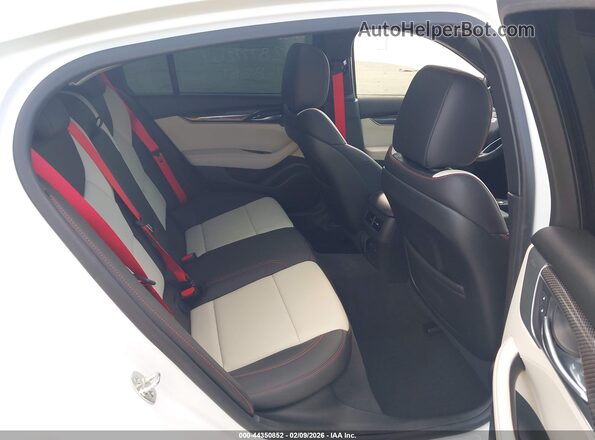1G6DV5RW0S0108857 2025 CADILLAC CT5 White Vista de la etiqueta del VIN