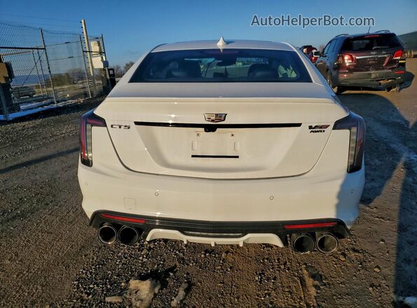 1G6DV5RW1M0128926 2021 CADILLAC CT5 White უკანა ხედი