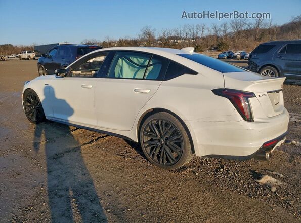 1G6DV5RW1M0128926 2021 CADILLAC CT5 White უკანა მარცხენა