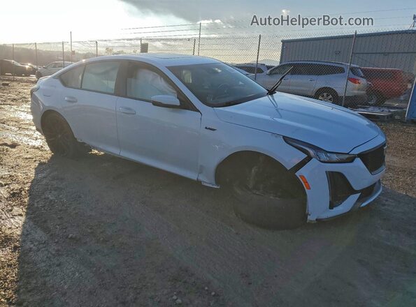 1G6DV5RW1M0128926 2021 CADILLAC CT5 White წინა მარჯვენა