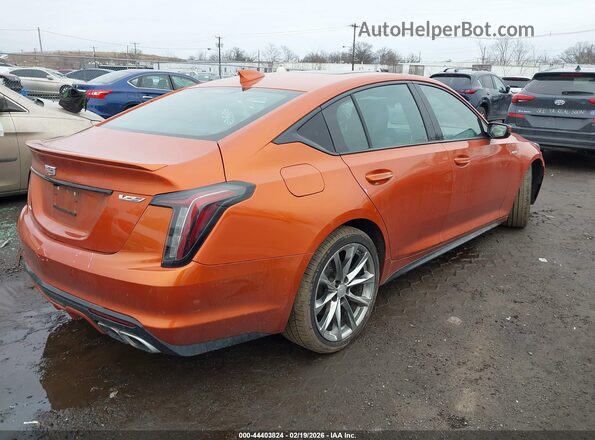 1G6DV5RW4P0153758 2023 CADILLAC CT5 Orange Trasero derecho