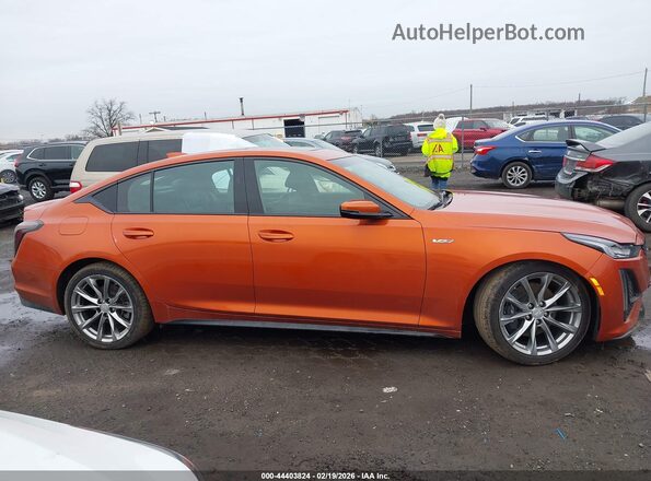 1G6DV5RW4P0153758 2023 CADILLAC CT5 Orange Vista interior trasera