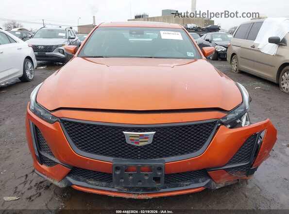 1G6DV5RW4P0153758 2023 CADILLAC CT5 Orange Vista del cuadro de instrumentos