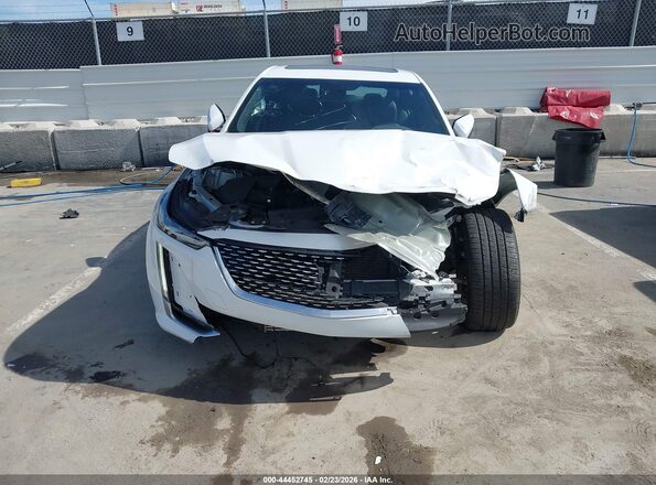1G6DW5RK0P0142346 2023 CADILLAC CT5 White Դիմացի տեսք