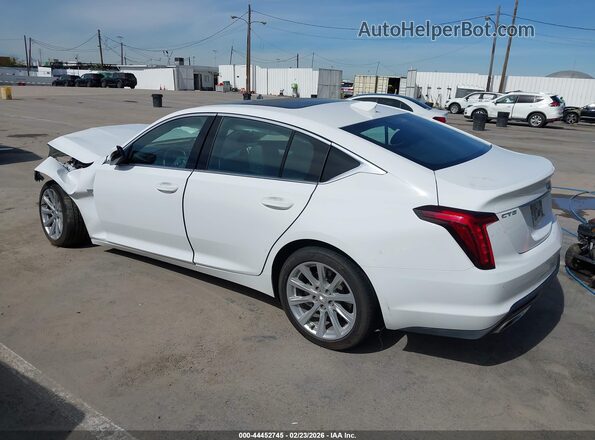 1G6DW5RK0P0142346 2023 CADILLAC CT5 White Հետևի ձախ