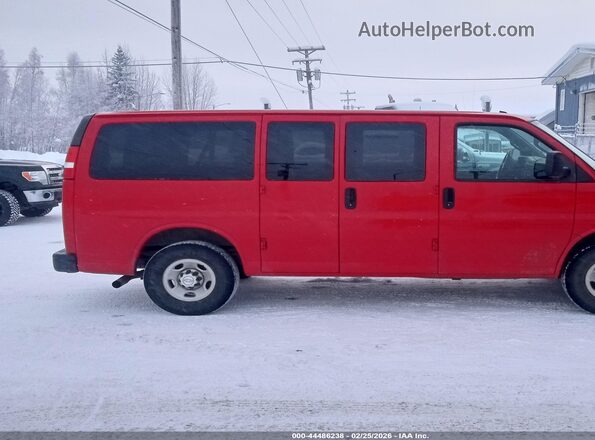 1GAWGEFFXG1315481 2016 CHEVROLET EXPRESS Red Հետևի աջ